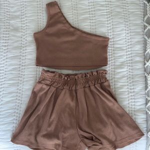 Dusty pink lounge set
